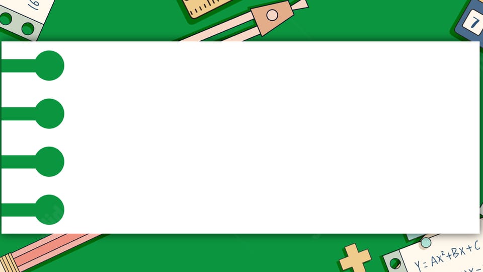simple green education book education border notebook powerpoint background