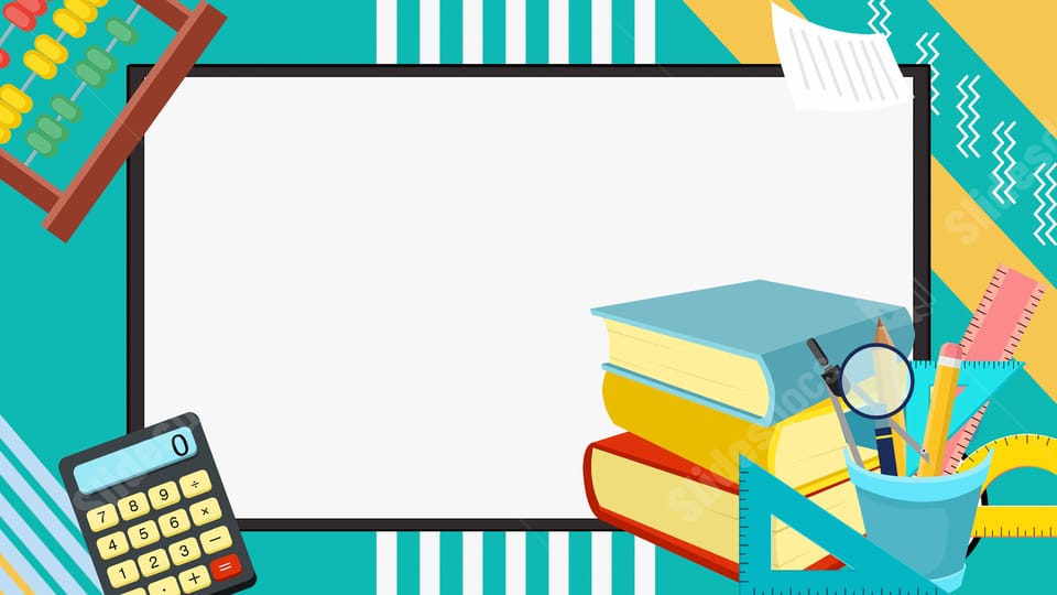 summer education training math powerpoint background