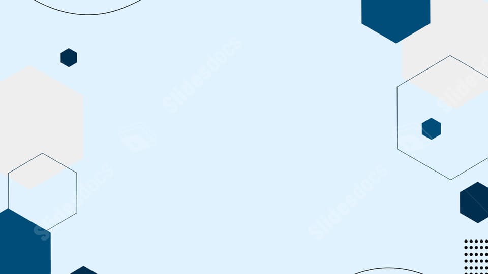technology clean business geometric simple blue powerpoint background