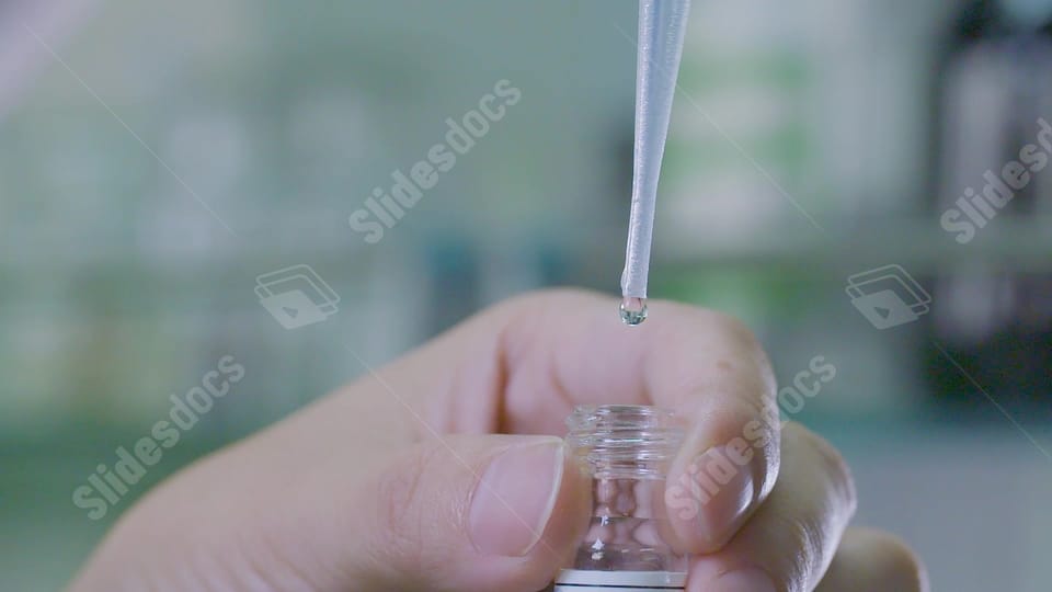 technology science chemistry experiment powerpoint background