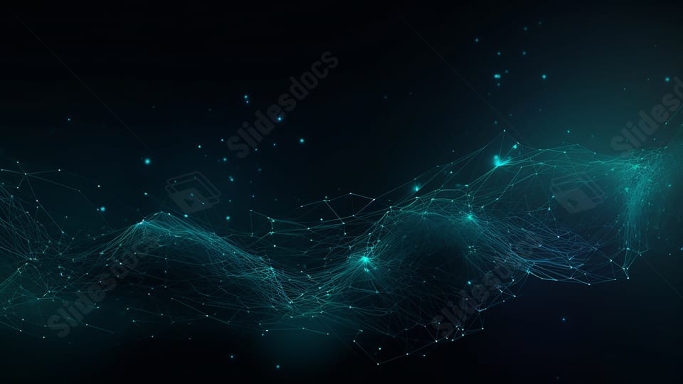 website technology line dark powerpoint background