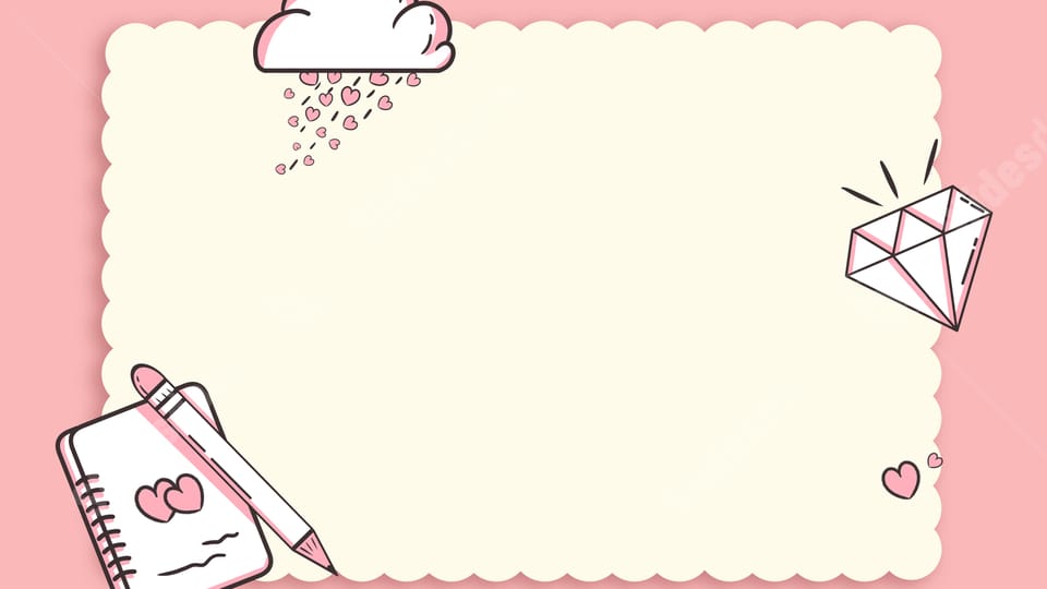 white notebook beautiful diamond love festival powerpoint background