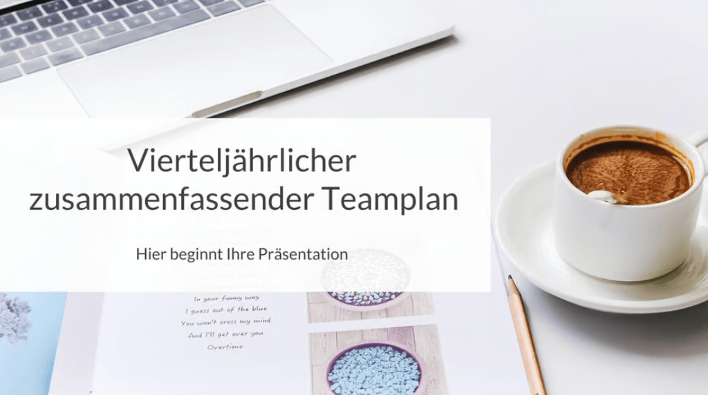 Arbeitsplan Slide Themes