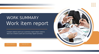 Mid-Year Report Slide Themes
